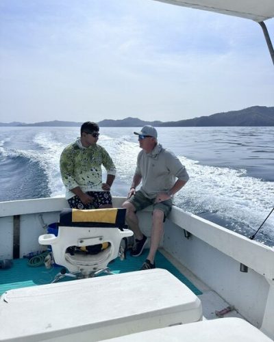 Karl’s always mentoring young men even in Costa Rica